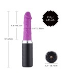 Hismith 10” Thrusting Dildo with Vibrator, 3 Speeds + 2 Modes Clitoral Stimulator