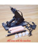 Auto Chowany Sex Machine Z uniwersalnym adapterem