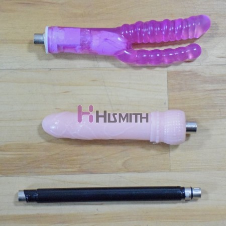 Sex Pink Automatic Masturbator Machine with Super Big Dildo and Anal Masturbation for Men and   Women - Set  C