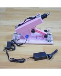Płeć Różowy Masturbator automatyczna maszyna z Super Big Dildo i Anal Masturbacja dla kobiet i mężczyzn - Zestaw M