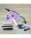 Sex Rosa Automatische Masturbator Maschine mit super großen Dildo und Anal Masturbation für Männer und Frauen - Set M