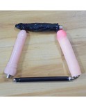 Sex Rosa Automatische Masturbator Maschine mit super großen Dildo und Anal Masturbation für Männer und Frauen - Set M