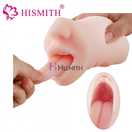 Male Masturbator, Hismith? Super Thick Soft & Realistic Oral Sex Toy