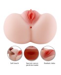 3D Realistischer männlicher Masturbator Ass Vagina Anal Sex Spielzeug für männliche Masturbation