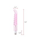 Anal Attachment for Sex Machine Silicone Anal Dildo