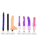 Multifunction Rechargeable Sex Machine, Gold