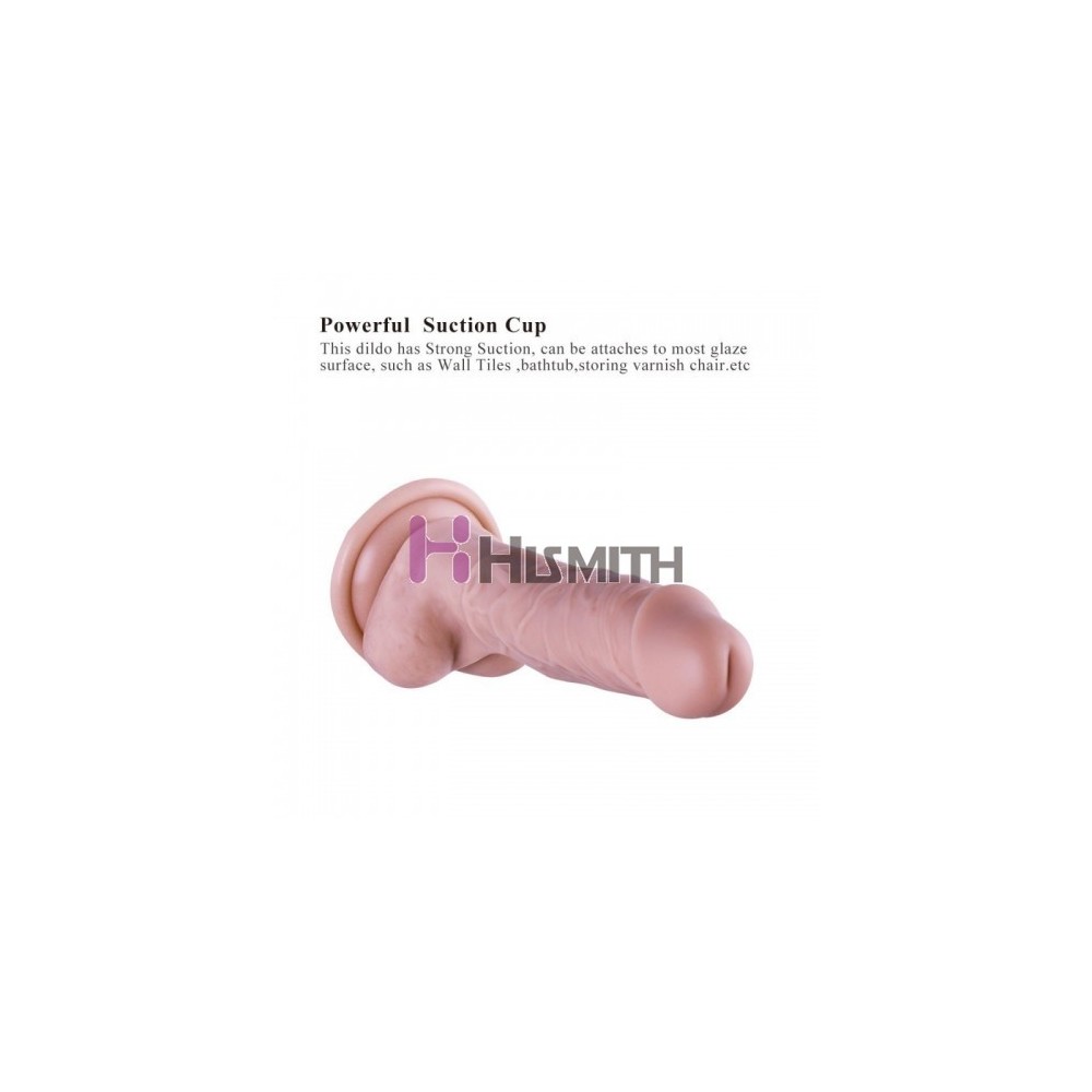 Premium Silicone Dildo, Realistic Penis With Suction Cup (Small)