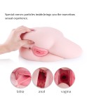 Male Masturbator Life Size Sex Toy,3D Realistic Spoons Sex Position Pussy Anal Ass Doll for Male Masturbation