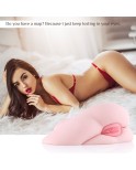 Male Masturbator Life Size Sex Toy,3D Realistic Spoons Sex Position Pussy Anal Ass Doll for Male Masturbation