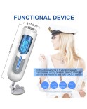 Hands Free Male Masturbation Rechargeable 10-Speed Masturbation Cup for Vaginal Sex