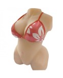 3D Half Body Sex Breast Silicone Doll, Sexy Body with Vagina and Anal Masturbator, Sex Doll for Men