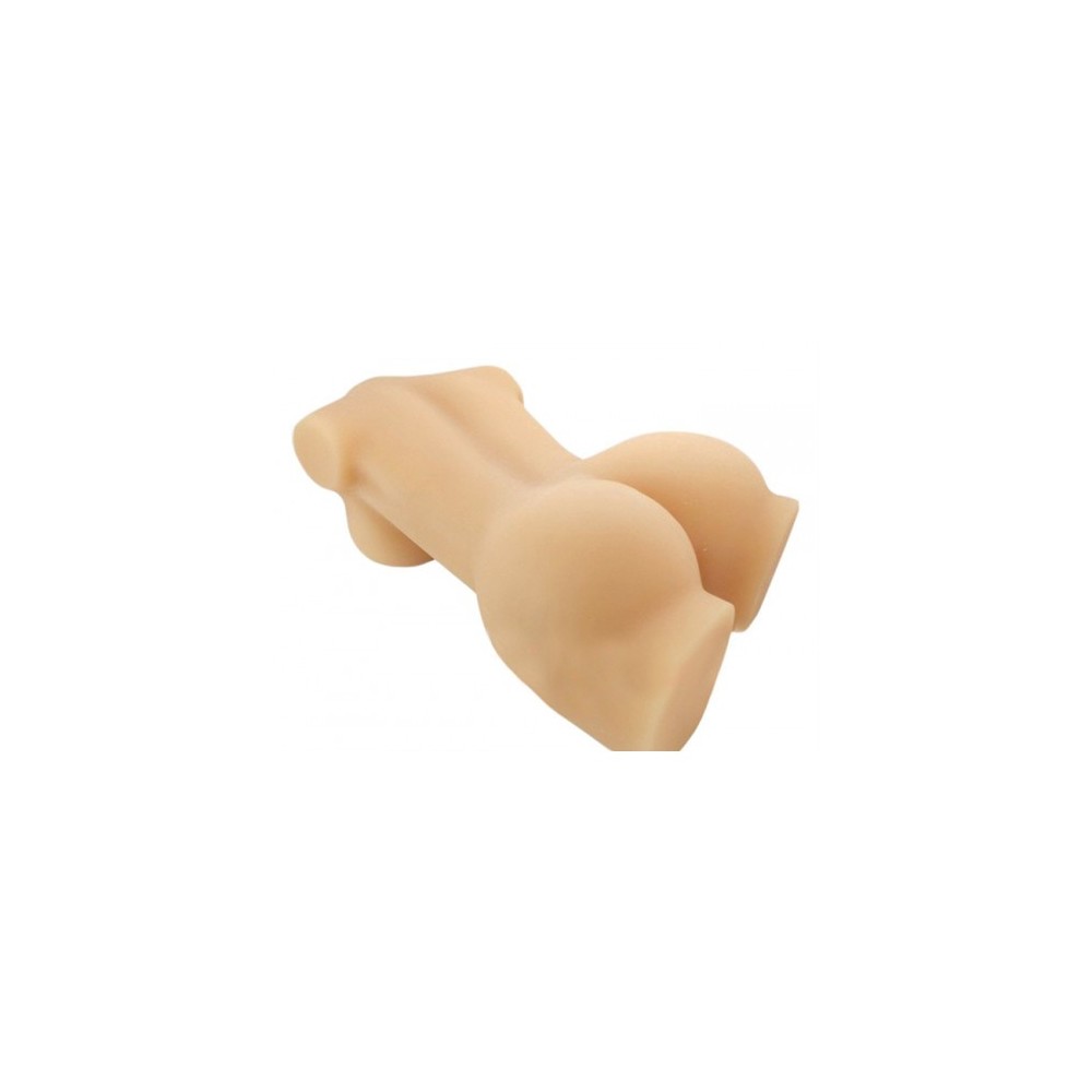 3D Half Body Sex Breast Silicone Doll, Sexy Body with Vagina and Anal Masturbator, Sex Doll for Men, Sex Products