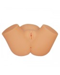 Realistico silicone pieno Sex Doll Big Ass & Vagina, Bambola con Sesso Anale, Masturbator maschio Vagina, giocattoli del sesso p