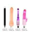 Automatisk Sex Machine Speed Justerbar med Big Dildo Onani - A