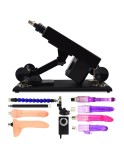 Macchina di masturbazione automatica regolabile automatica Dildo Love Love con 9 Attachments