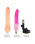 Masturbace stroj nastavitelný Automatic Love Sex hračky zatahovací dildo s 9 příloh