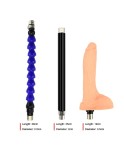 Macchina di masturbazione automatica regolabile automatica Dildo Love Love con 9 Attachments