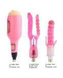 Automatic Adjustable Love Sex Machine Gun With Anal Dildo For Men And Women Masturbation Fucking Machine Device