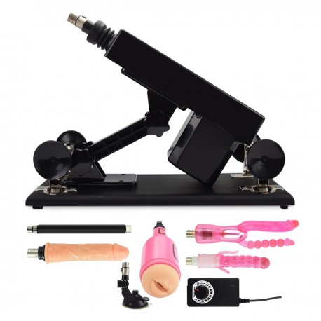 Automatic Adjustable Love Sex Machine Gun With Anal Dildo For Men And Women Masturbation Fucking Machine Device