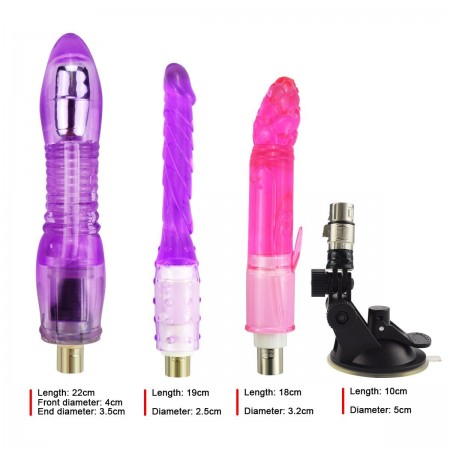 Female Masturbation Device Toy Vagina G-spot Fucking Machine Gun With Big Dildos
