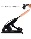 Multispeed Sex Machine Einstellbar mit 8 Attachments Dildo Masturbator