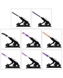 Multispeed Sex Machine Einstellbar mit 8 Attachments Dildo Masturbator