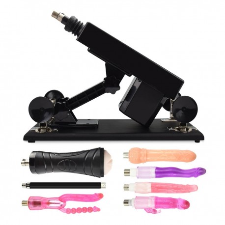 Multi-Speed Adjustable Pumping & Thrusting Sex Machine Device