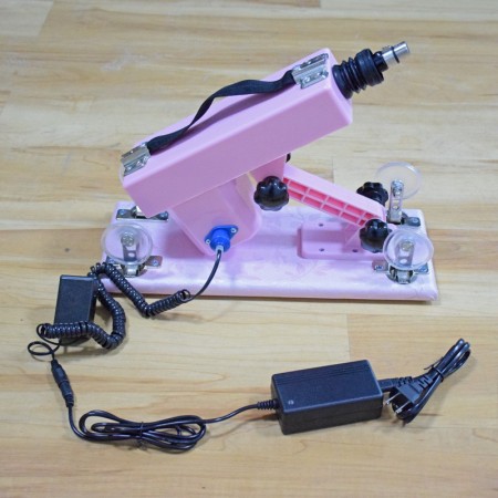 Sex Pink Automatic Masturbator Machine with Super Big Dildo and Anal Masturbation for Men and Women - Set F