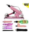 Hismith Adjustable Speed Automatic Love Machine-Pink