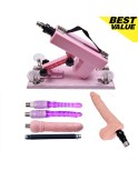 Hismith Supermatic Love Sex Machine per uomini e donne, Regolabile velocità regolabile, Machinegun Fast Thrust Masturbation Toy