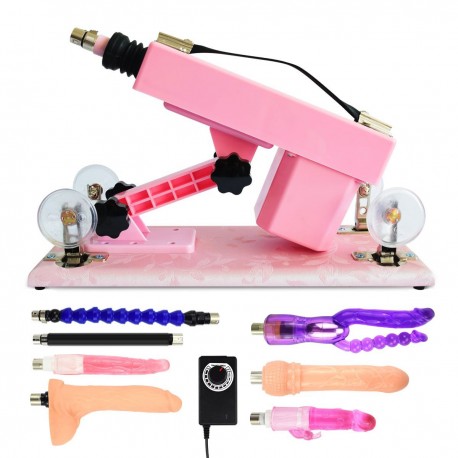 Love Sex Machine With Portable Handle For Women Masturbation,Automatic Fucking Machine With Big Dildo