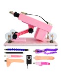 Love Sex Machine With Portable Handle For Women Masturbation,Automatic Fucking Machine With Big Dildo