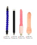 Automatic Sex Machine Speed Adjustable with Big Dildo Masturbation - C