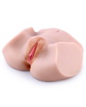 Životní velikosti Virgin Pussy Ass Doll, 3D realistické mužské masturbace Ass Vagina Anal sex hračky