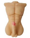 Male Body Torso Love Doll, 3D Realistic Sex Toy Doll with Big Dildo for Women