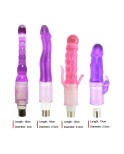 Automatische Sex Machine Speed einstellbar mit großen Dildo Masturbation - E