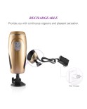 Stroking Automatic Adjustable Rechargeable Masturbation Sex Machine