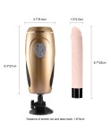 Stroking Automatic Adjustable Rechargeable Masturbation Sex Machine