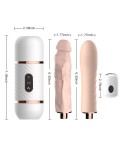 Himsith Multifunktions-wiederaufladbare Sex Machine G-Spot Vagina Masturbation Gerät