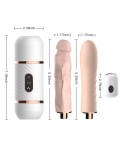 Himsith Multifunktions Genopladelig Sex Machine G-Spot Vagina Onani Device