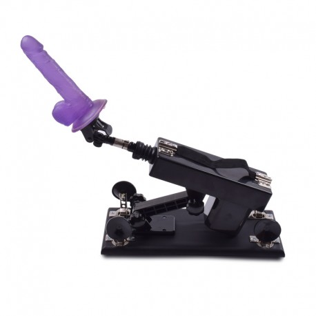 Automatic Sex Machine with Perfect 7.5 inch Colourful Jelly Realistic Dildo