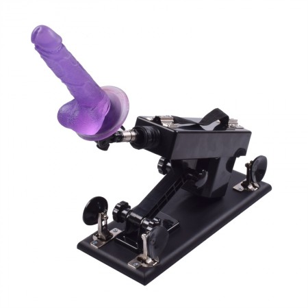 Automatic Sex Machine with Perfect 7.5 inch Colourful Jelly Realistic Dildo