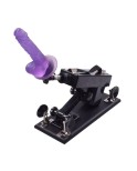 Automatisk Sex Machine med Colourful Jelly Realistisk Dildo