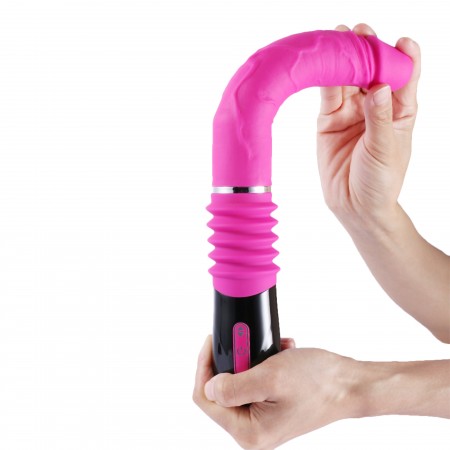 Hismith Mini-G-Dildo-Vibrator-Massagegerät mit 3 Stoß- und 6 Frequenz-Vibrationsmustern