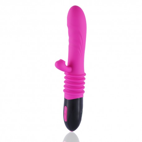 Hismith Mini-G-Punkt- Teleskopisch - Vibrator-Massagegerät , Kann saugen und blasen