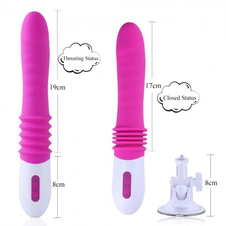 Hismith Mini G-spot Vibrator Massager with 3 Thrusting and 10 Frequency Vibration Patterns