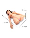 3D Solid Silicone Baby Bust Sex Doll