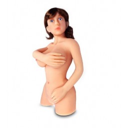 3D Solid silikon baby Bust Sex Doll
