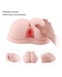 3D Big Ass Artificial Real Vagina Muž Masturbator Pussy Ass Doll