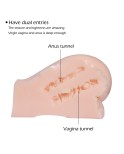 3D Big Ass Artificial Real Vagina Male Masturbator Pussy Ass Doll